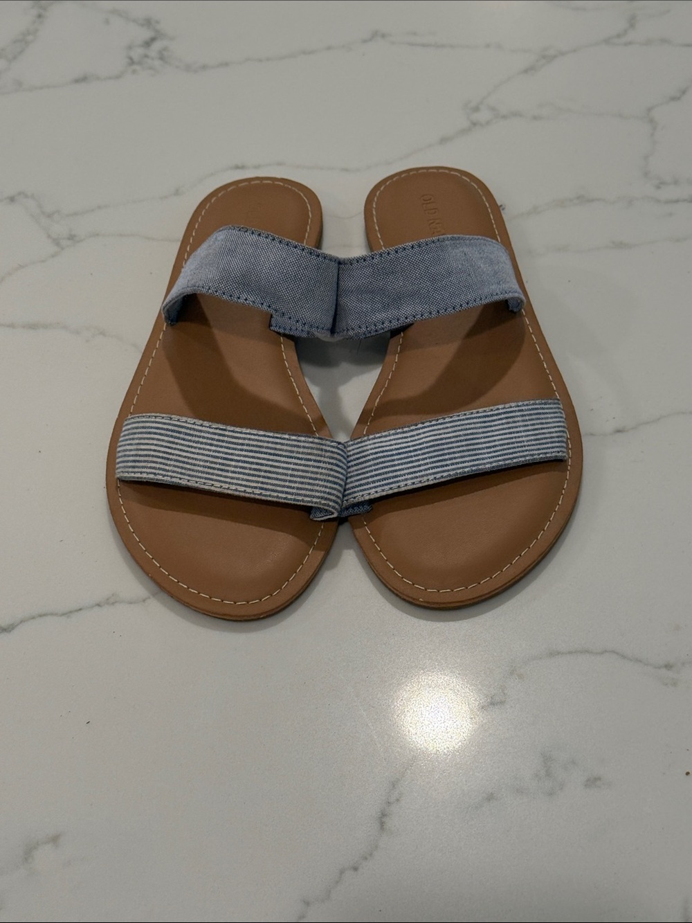 5/$25 Old Navy Two-Band Slide Sandals